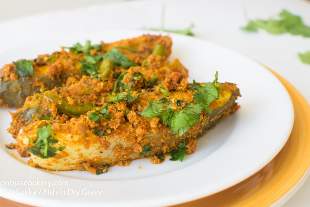 Fish Sukka / Fish in Dry Gravy | poojascookery.com