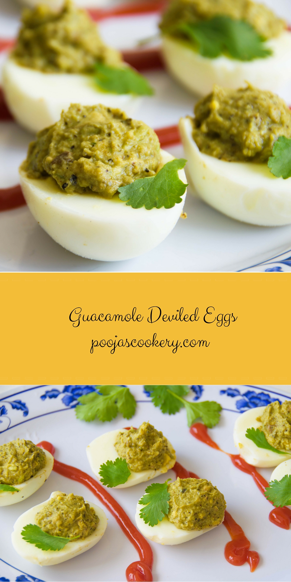 Guacamole Deviled Eggs / Best Devilled Eggs/ Classic Deviled Eggs