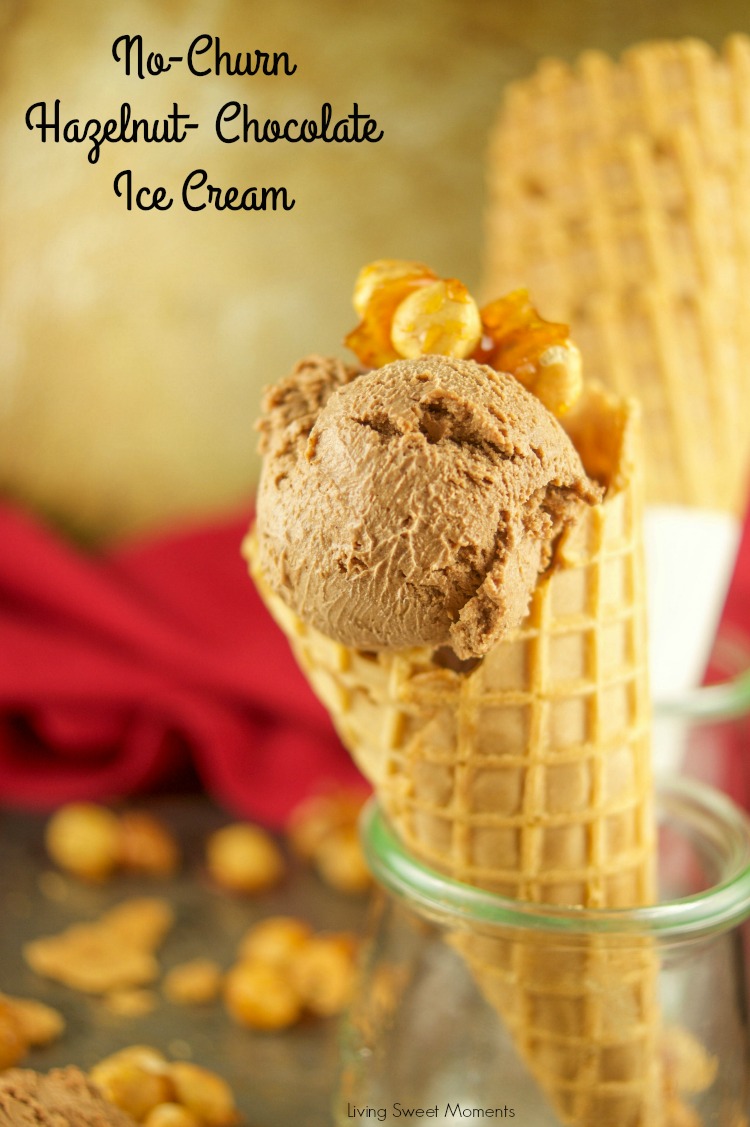  Hazelnut Chocolate Ice Cream Recipe| poojascookery.com