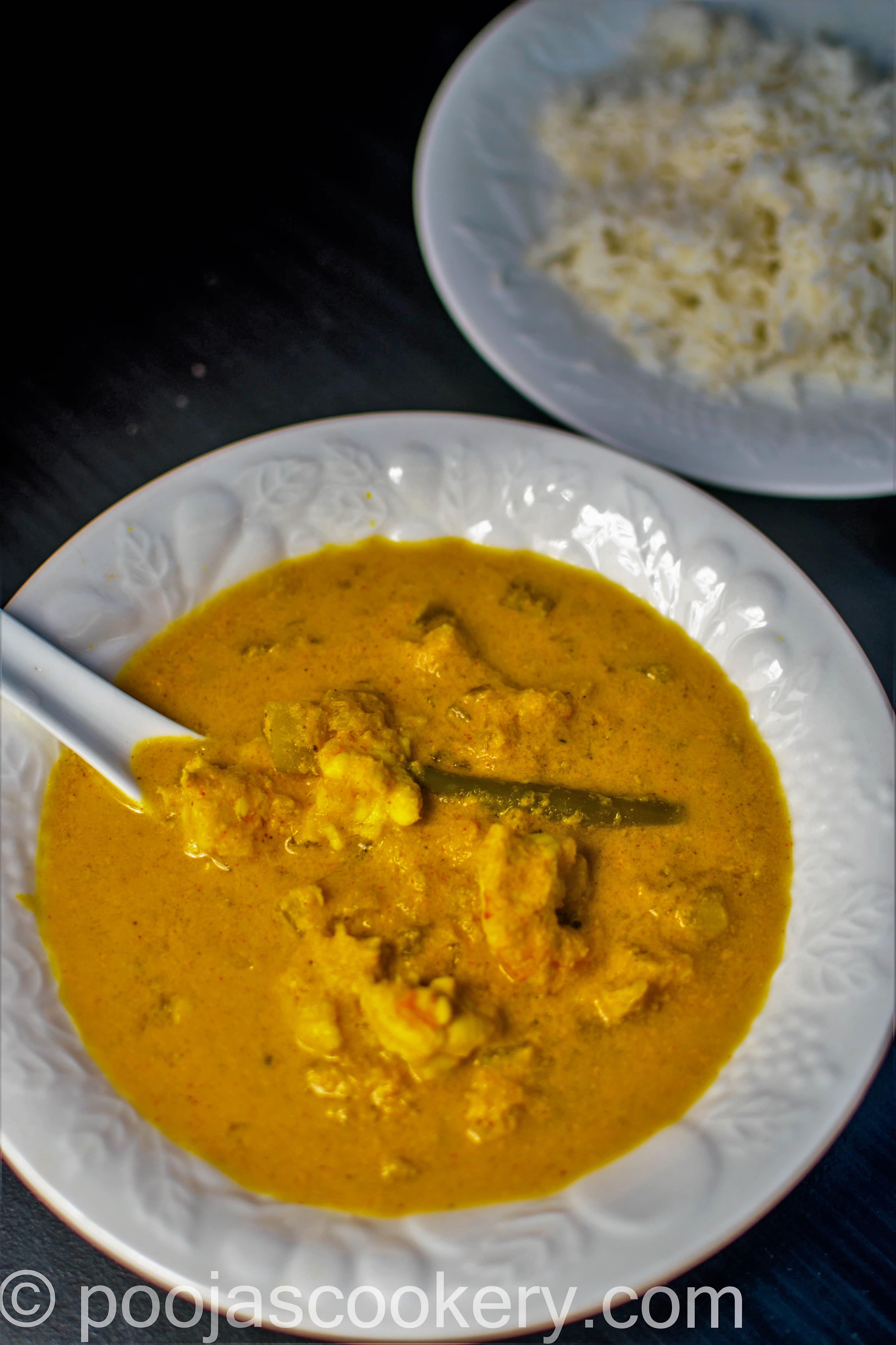 Goan Prawns Curry | Shrimp Curry | Sungtache Human – Pooja's Cookery