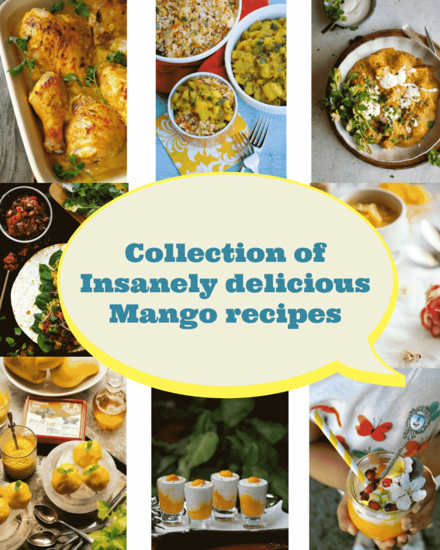Collection of Insanely delicious Mango recipes