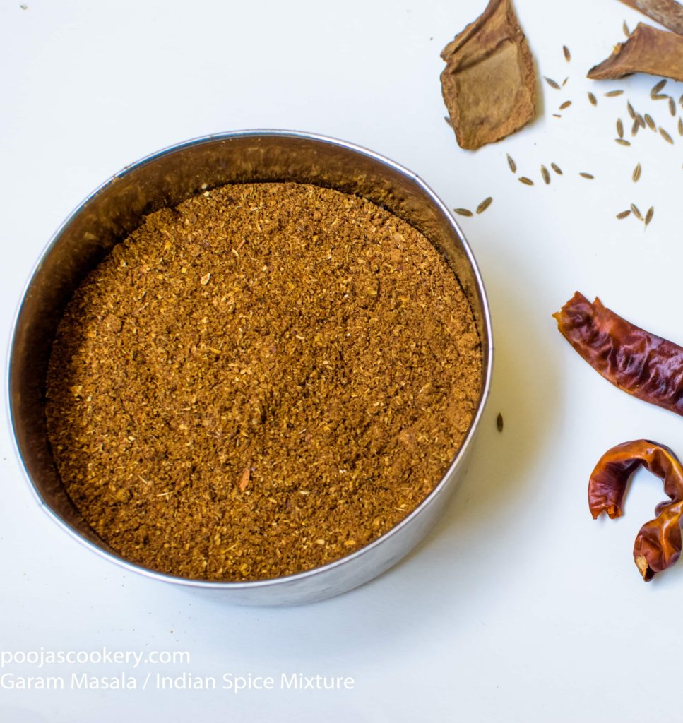 Garam Masala / Indian Spice Mixture | poojascookery.com