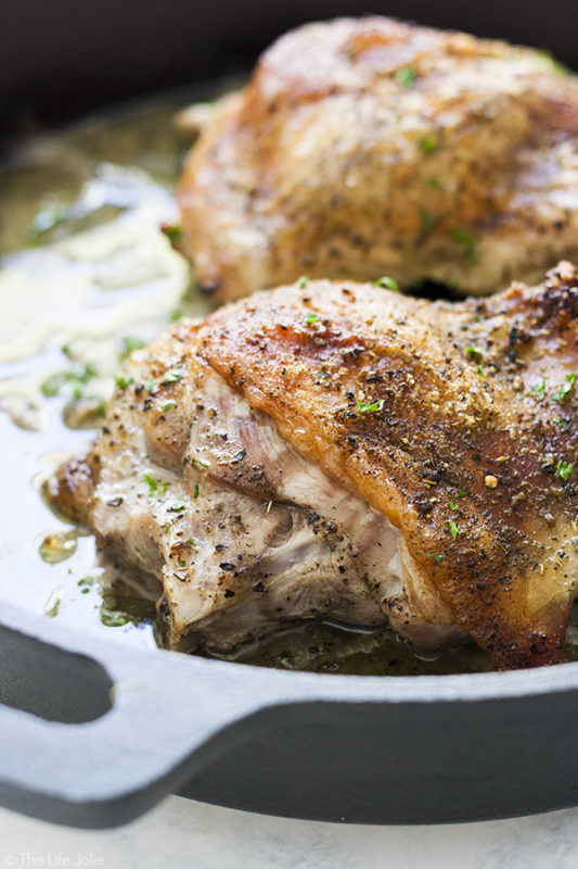 roasted turkey thighs