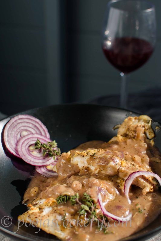 Red-Wine-sauce-Over-Baked-Sol-fish