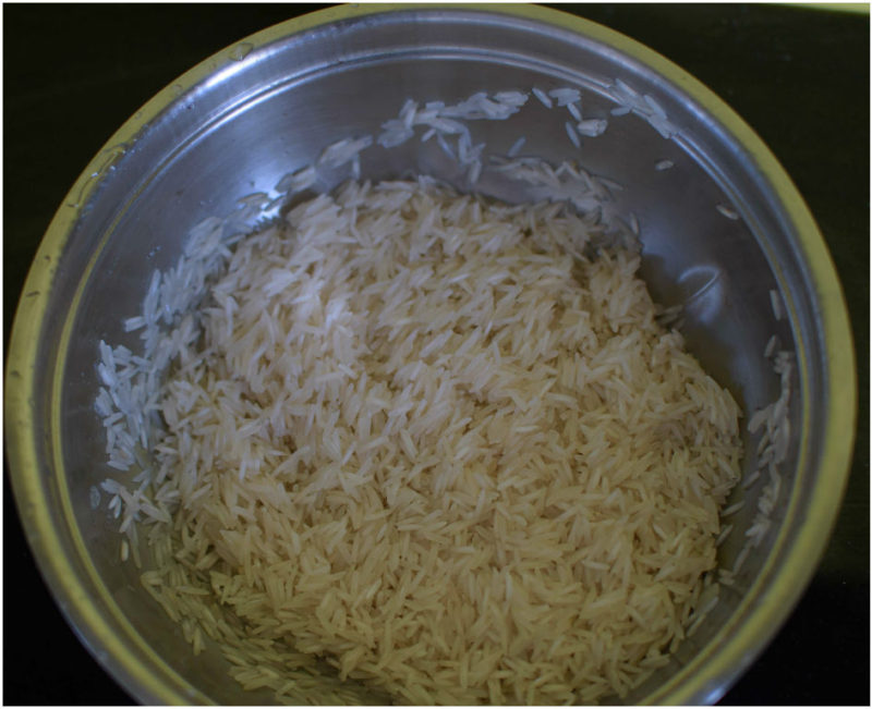 Soaked-rice