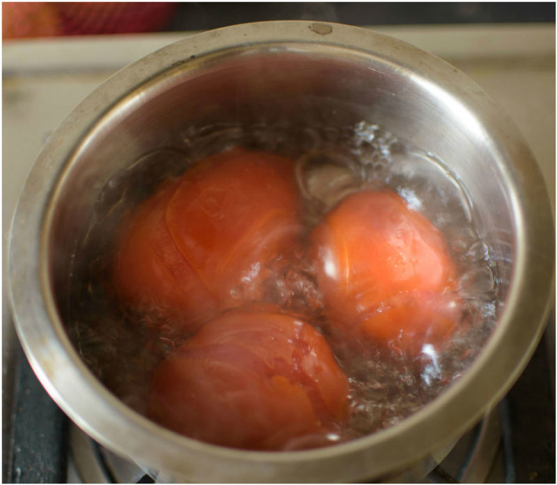 Tomatoes-blanched