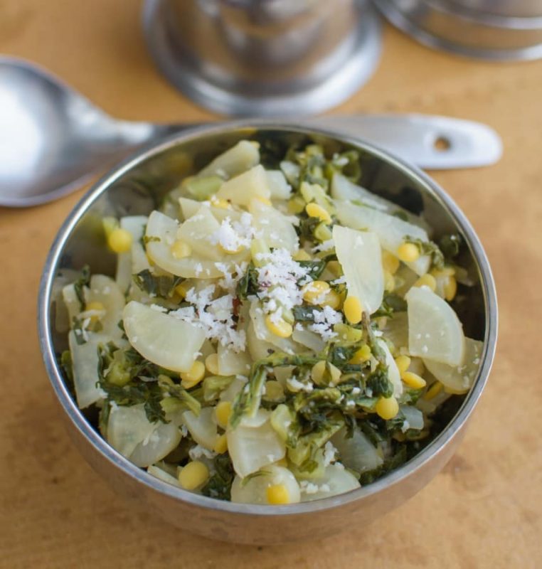 Mulyachi Bhaji/Radish Vegetable