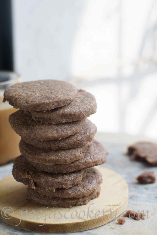 Healthy Ragi Nankhatai /Finger Millet Cookies