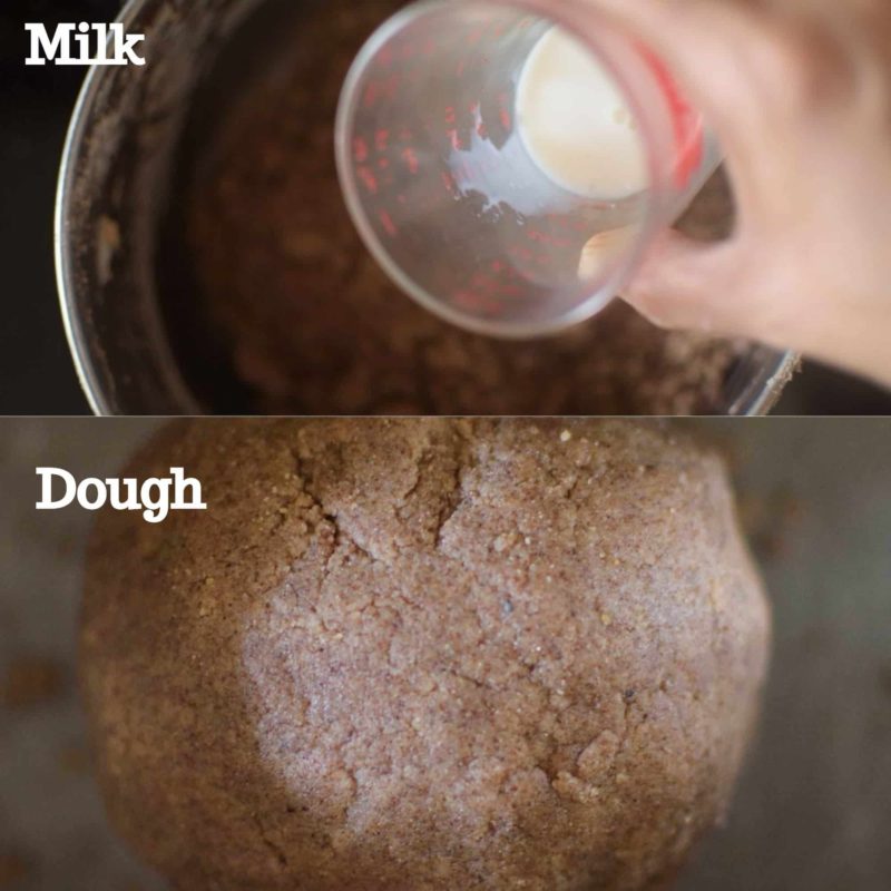 Dough made