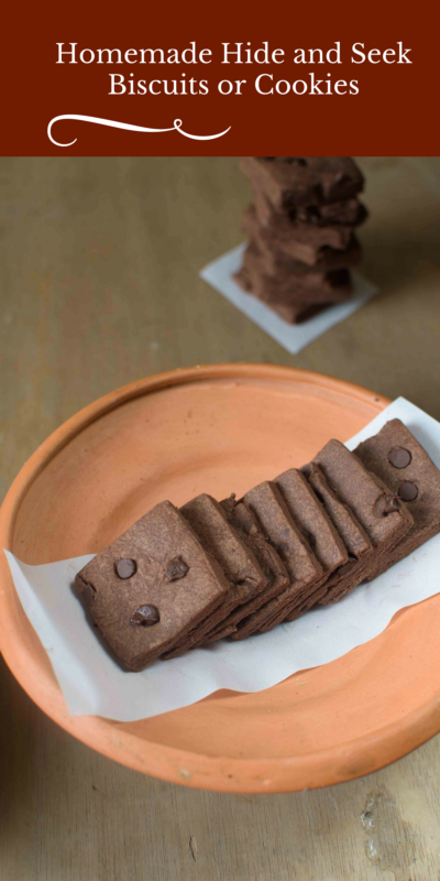 Homemade Hide and Seek Biscuits or Cookies