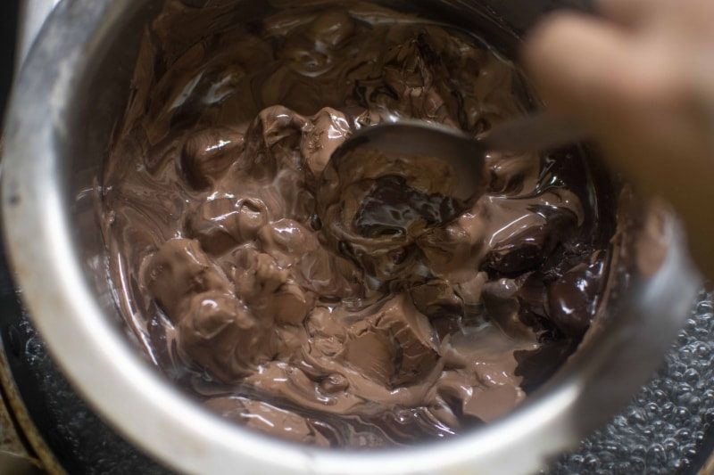 Chocolate melting