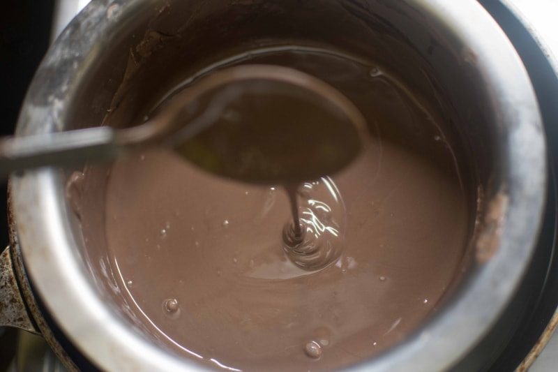 Pouring consistency Chocolate