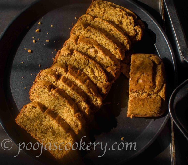 Banana Caramel Cake/Caramelised Banana Cake