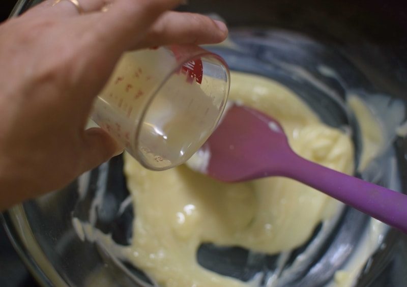 condensed in butter