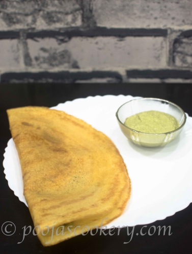 Crispy Daal Masala Dosas / Split Lentils Indian Crispy Pancakes